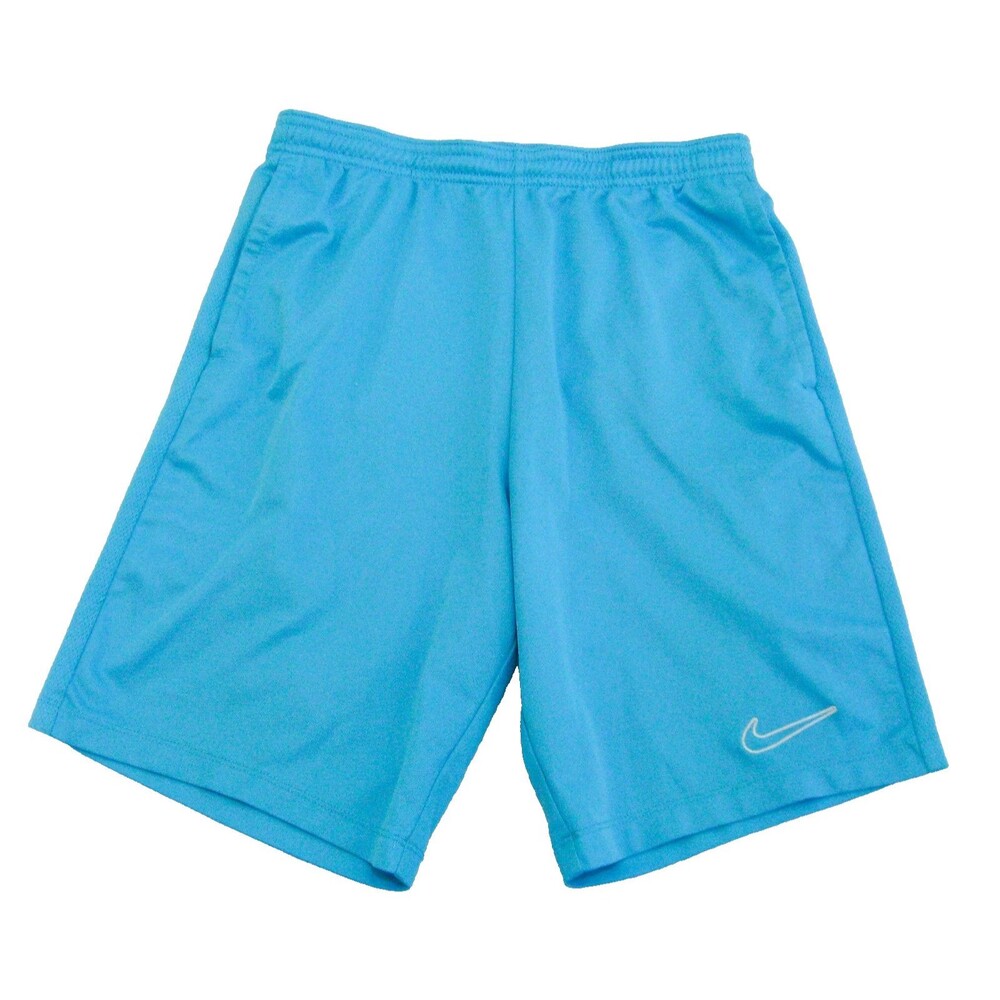 Nike Blue Athletiic Shorts Girls XL Dri-Fit 2 Pockets Gym Fitness Sports Logo